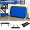 6 Feet Foldable Billiard Pool Table with Complete Set of Balls-Blue